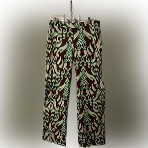 NWT Zara Mid-Rise Printed Pants S